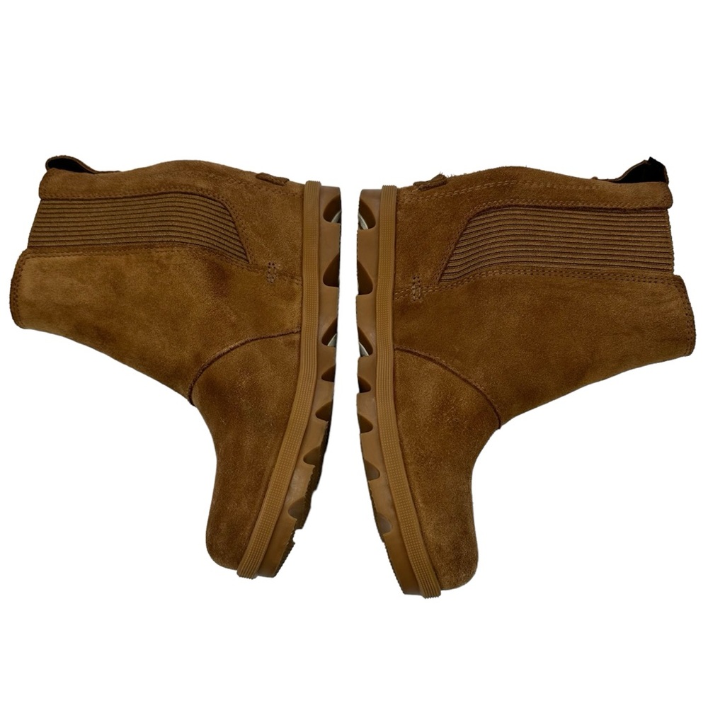 Sorel Joan of Arc Wedge Chelsea Suede Boots, 6 1/2 - Picture 4 of 10